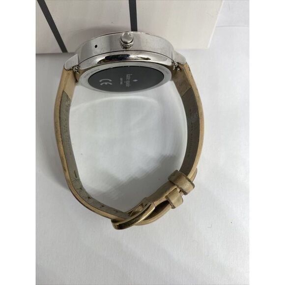 Kate Spade Gen 3 KST2007 Women's Sand Leather Digital Dial Smart Watch PD454 - Picture 11 of 12